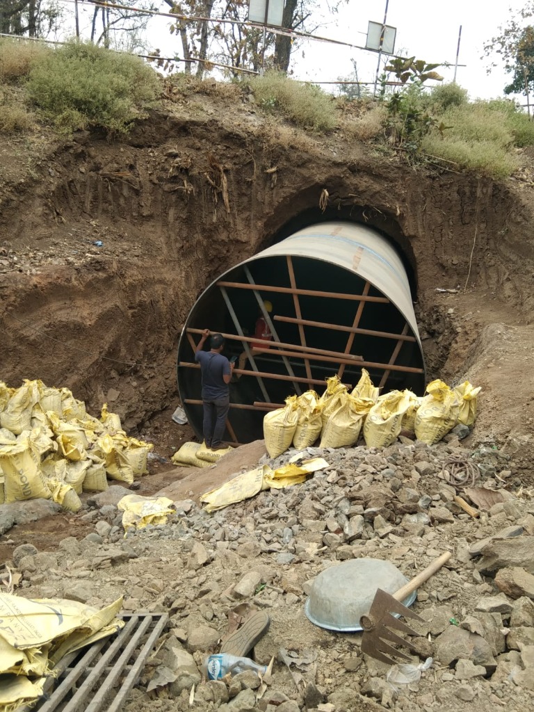 Underground Steel Sleeve Portal & Retention Shoring